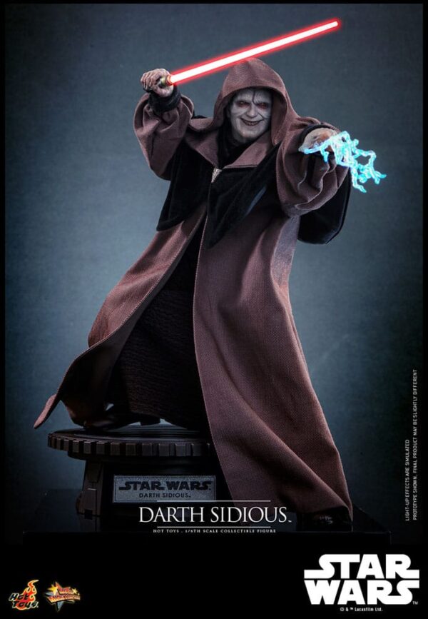 Star Wars Movie Masterpiece Akció Figura 1/6 Darth Sidious 29 cm