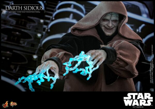 Star Wars Movie Masterpiece Akció Figura 1/6 Darth Sidious 29 cm