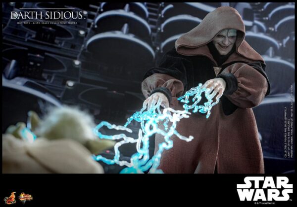 Star Wars Movie Masterpiece Akció Figura 1/6 Darth Sidious 29 cm