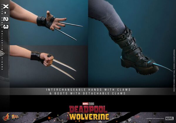 Deadpool & Wolverine Movie Masterpiece Akció Figura 1/6 X-23 27 cm