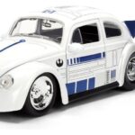 Star Wars Diecast Model 1:24 R2-D2 1959 VW Drag Beetle