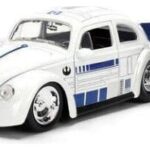 Star Wars Diecast Model 1:24 R2-D2 1959 VW Drag Beetle