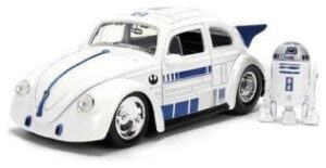 Star Wars Diecast Model 1:24 R2-D2 1959 VW Drag Beetle