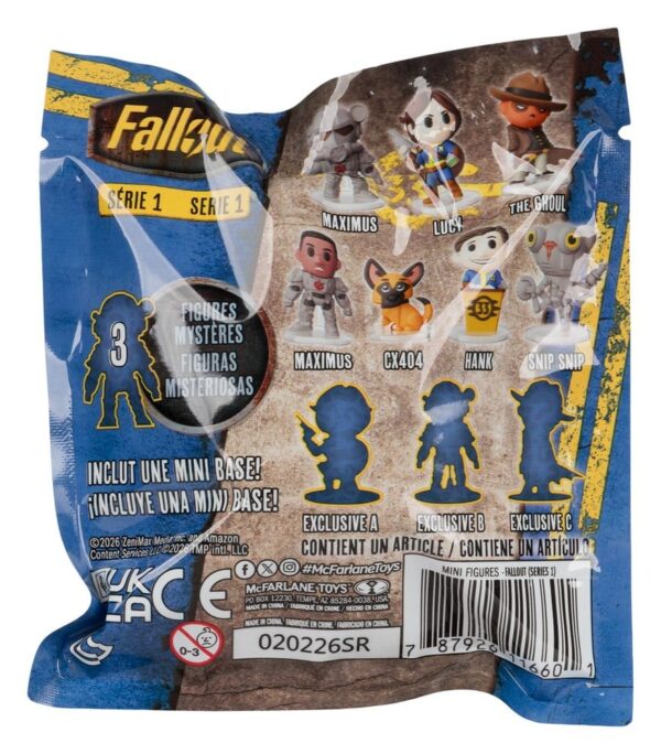 Fallout (TV Show) Blind Bag Mini Figuras Series 1 6 cm Display (24)