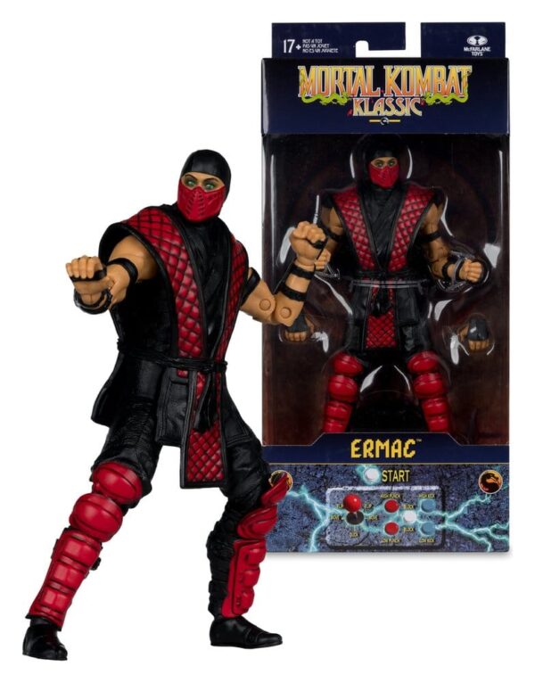 Mortal Kombat Klassics Akció Figura Ermac 18 cm