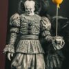 It Welcome to Derry Movie Maniacs Figura Pennywise (Black & White) 16 cm