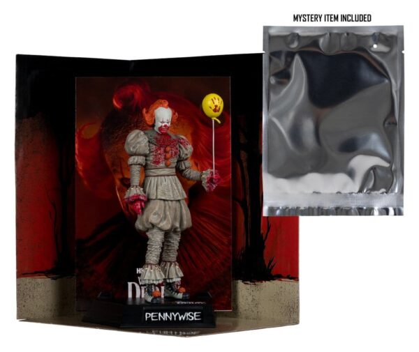It Welcome to Derry Movie Maniacs Figura Pennywise (Bloody) 16 cm