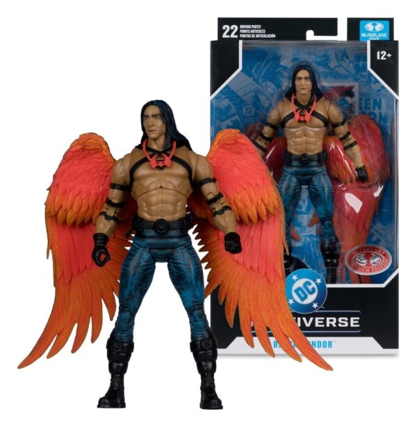 DC Multiverse Akció Figura Black Condor (DC Classic) (Red Platinum Edition) 27 cm