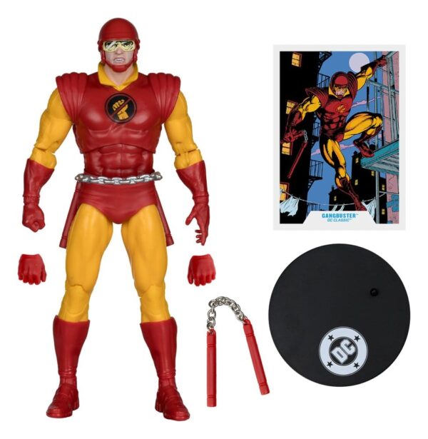 DC Multiverse Akció Figura Gangbuster (DC Classic) (Red Platinum Edition) 18 cm