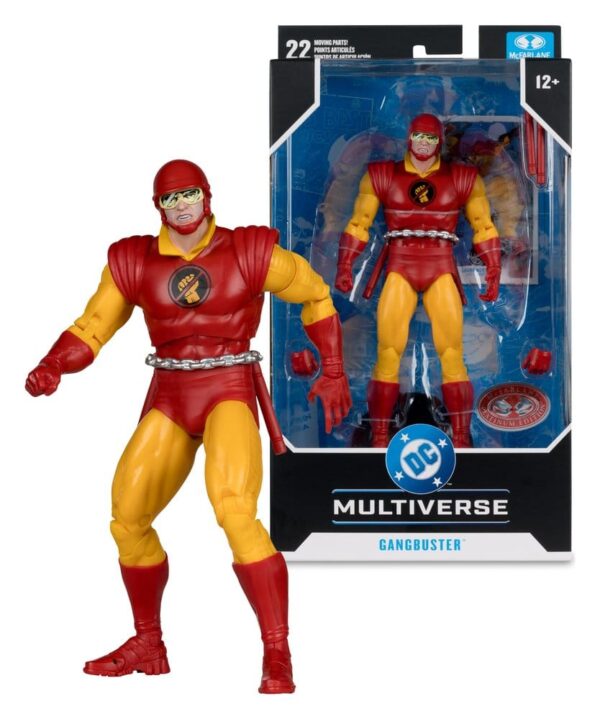 DC Multiverse Akció Figura Gangbuster (DC Classic) (Red Platinum Edition) 18 cm