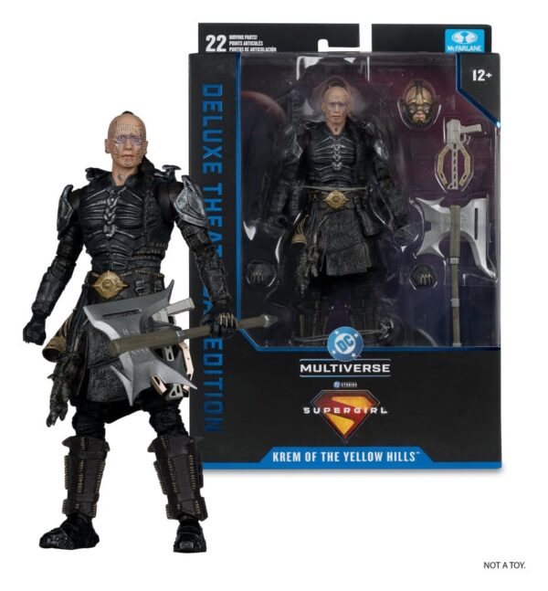 Supergirl (2026) DC Theatrical Deluxe Edition Akció Figura Krem of the Yellow Hills 18 cm