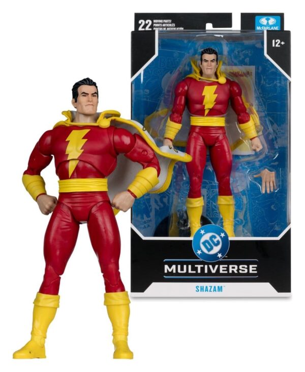 DC Multiverse Akció Figura Shazem (Power of Shazam) 19 cm