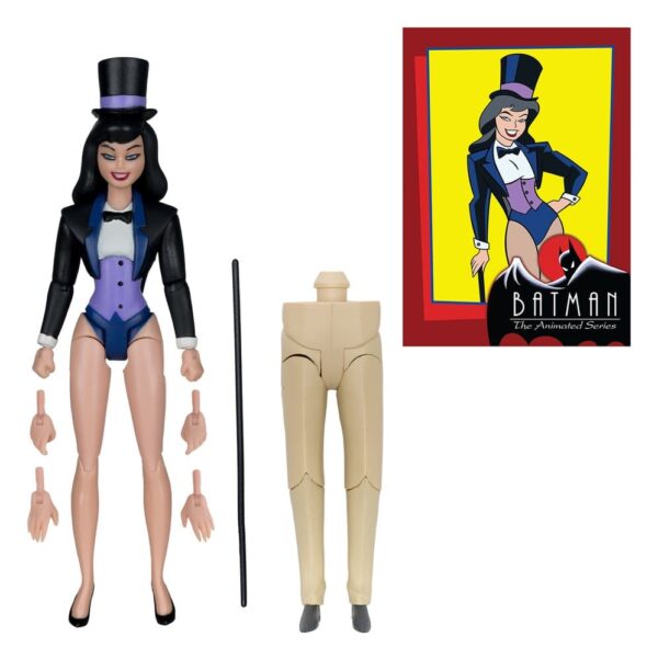 Batman: The Animated Series DC Direct Build-A Akció Figuras Wave 7 Zatanna 15 cm