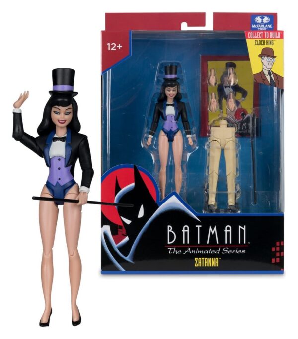 Batman: The Animated Series DC Direct Build-A Akció Figuras Wave 7 Zatanna 15 cm