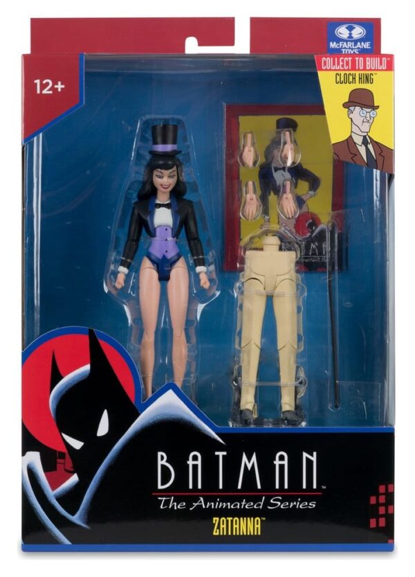 Batman: The Animated Series DC Direct Build-A Akció Figuras Wave 7 Zatanna 15 cm