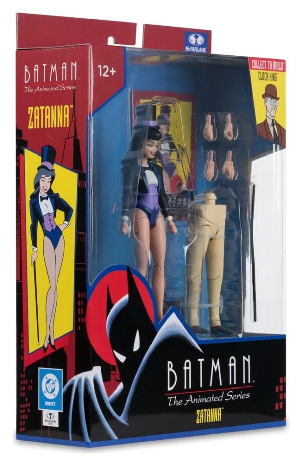 Batman: The Animated Series DC Direct Build-A Akció Figuras Wave 7 Zatanna 15 cm