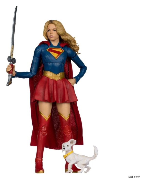 Supergirl (2026) DC Theatrical Deluxe Edition Akció Figura Supergirl & Baby Krypto 17 cm
