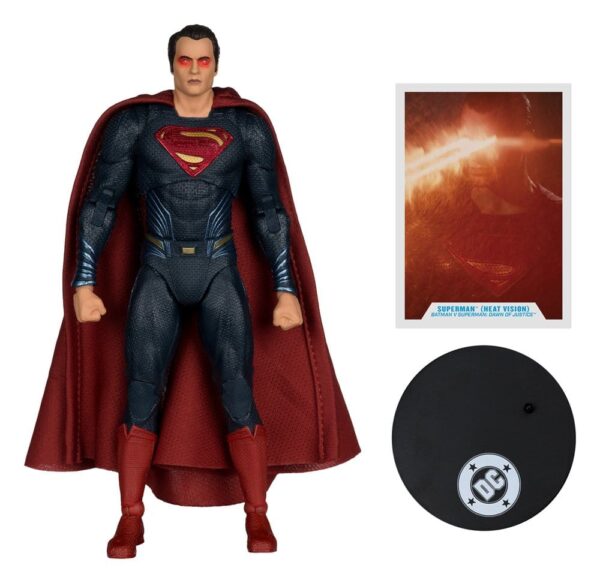 Batman v Superman: Dawn of Justice (2016) DC Theatrical Edition Akció Figura Superman (Heat Vision) 19 cm