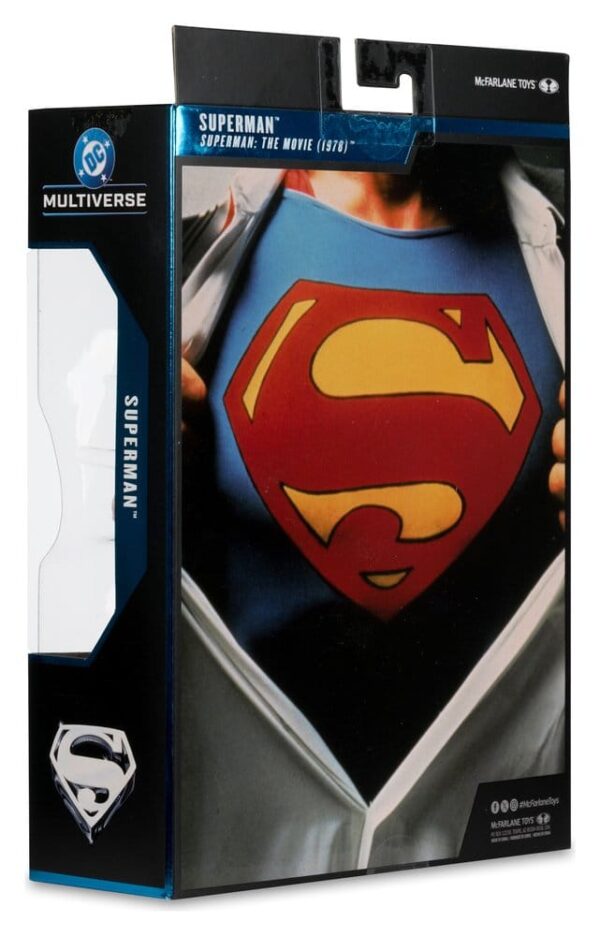 Superman (1978) DC Multiverse Deluxe Theatrical Edition Akció Figura Superman 19 cm