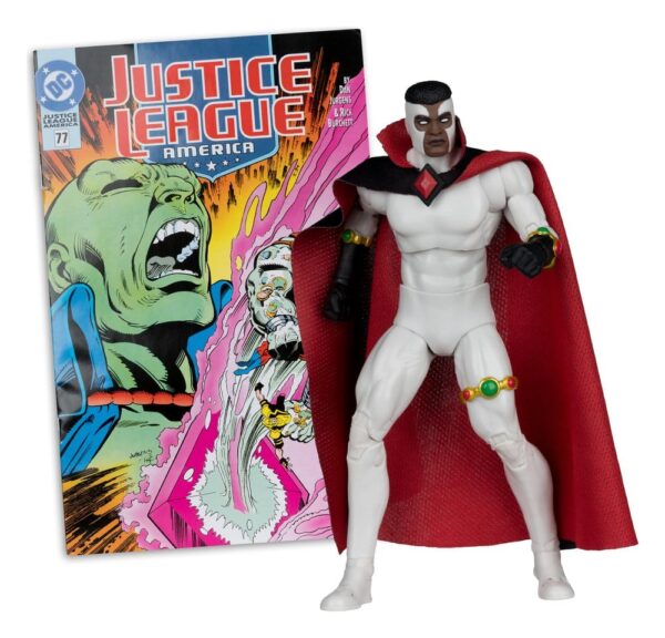 DC Direct Page Punchers Akció Figura Bloodwynd (Justice League #77) (Red Platinum Edition) 18 cm
