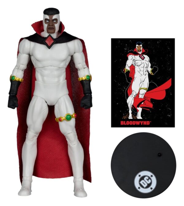 DC Direct Page Punchers Akció Figura Bloodwynd (Justice League #77) (Red Platinum Edition) 18 cm
