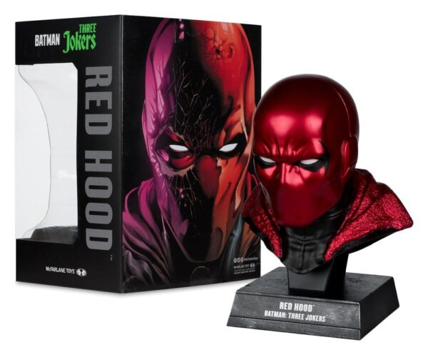 Batman DC Direct Mini-Replika 1/3 Red Hood Mask (Batman: Three Jokers) 18 cm