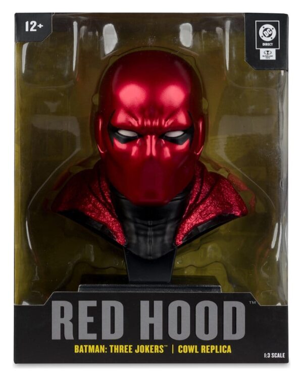 Batman DC Direct Mini-Replika 1/3 Red Hood Mask (Batman: Three Jokers) 18 cm