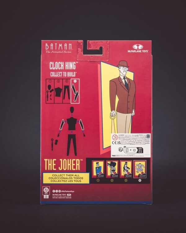 Batman: The Animated Series DC Direct Build-A Akció Figuras Wave 7 Joker (Blue Suit) (Platinum Edition) 15 cm