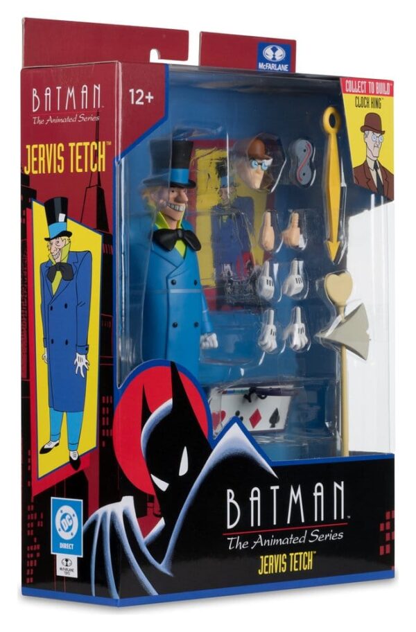 Batman: The Animated Series DC Direct Build-A Akció Figuras Wave 7 Jervis Tetch (Mad Hatter) 15 cm