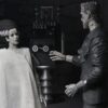 Universal Monsters 2-Pack Akció Figura Bride of Frankenstein 90th Anniversary The Monster & His Mate (B&W) 18 cm