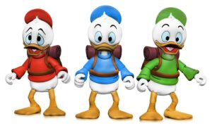 DuckTales Ultimate Akció Figuras 3-Pack Huey, Dewey, and Louie 18 cm