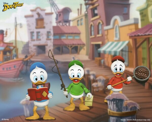 DuckTales Ultimate Akció Figuras 3-Pack Huey, Dewey, and Louie 18 cm