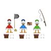 DuckTales Ultimate Akció Figuras 3-Pack Huey, Dewey, and Louie 18 cm