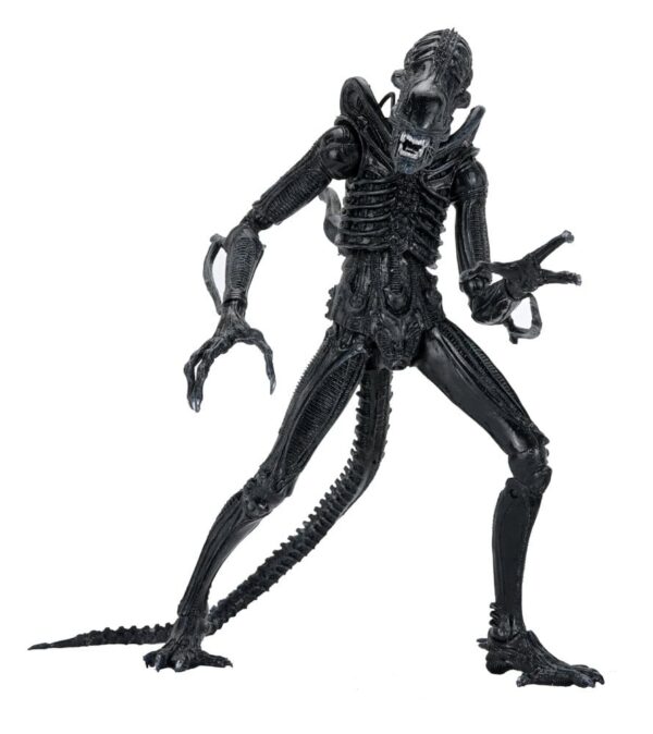 Aliens Ultimate Akció Figura Warrior (1986) Xenomorph Black (40th Anniversary) 23 cm