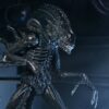 Aliens Ultimate Akció Figura Warrior (1986) Xenomorph Black (40th Anniversary) 23 cm