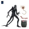 Aliens Ultimate Akció Figura Warrior (1986) Xenomorph Black (40th Anniversary) 23 cm