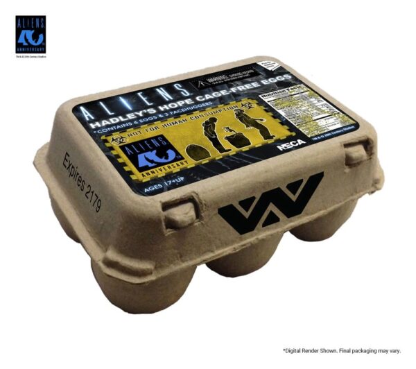 Aliens 6-Pack Accessory Pack Carton of Alien Eggs (40th Anniversary)