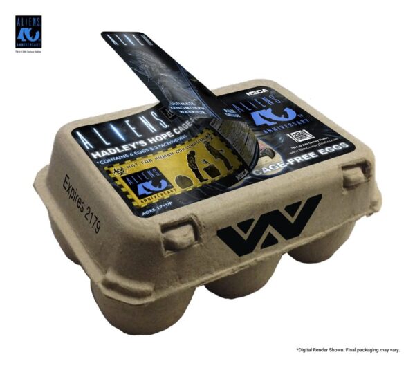 Aliens 6-Pack Accessory Pack Carton of Alien Eggs (40th Anniversary)