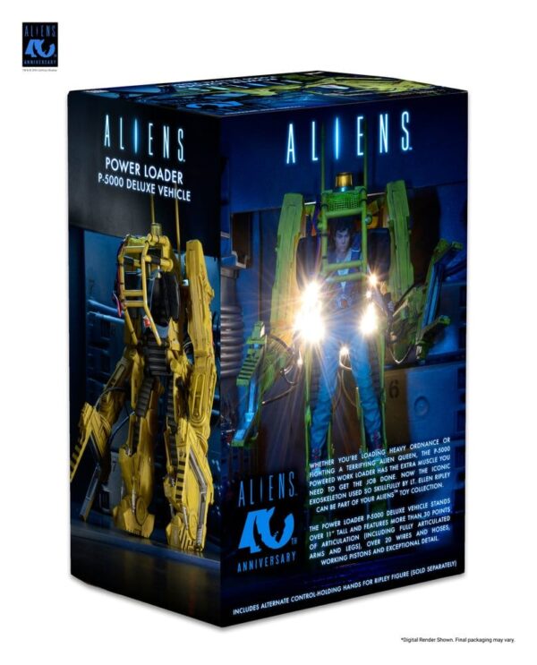 Aliens Deluxe Jármű Power Loader (P-5000) (40th Anniversary) 28 cm
