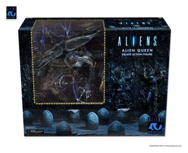 Aliens Ultra Deluxe Akció Figura Alien Queen (40th Anniversary) 38 cm