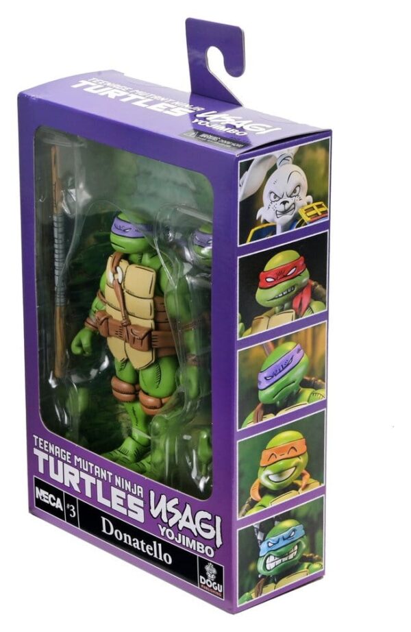 Teenage Mutant Ninja Turtles x Usagi Yojimbo Ultimate Akció Figura Donatello 18 cm