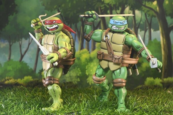 Teenage Mutant Ninja Turtles x Usagi Yojimbo Ultimate Akció Figura Leonardo 18 cm