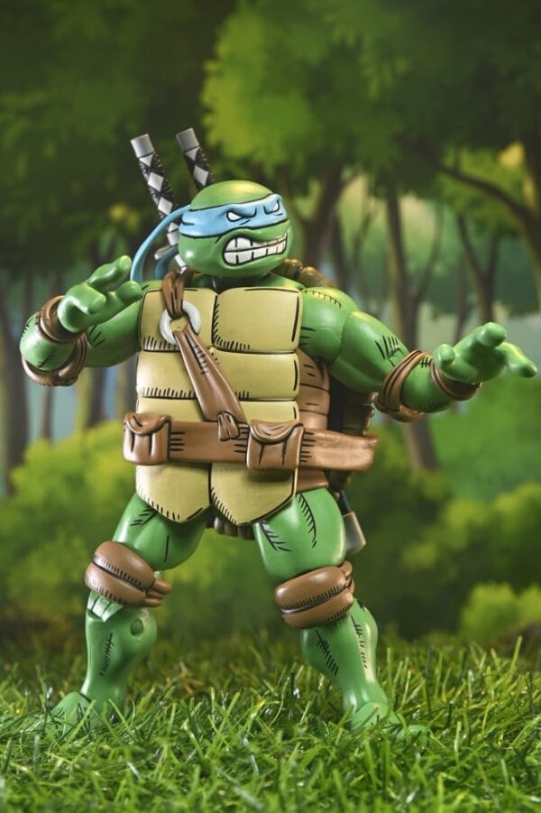 Teenage Mutant Ninja Turtles x Usagi Yojimbo Ultimate Akció Figura Leonardo 18 cm