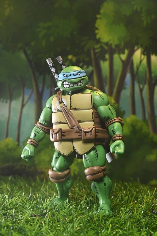 Teenage Mutant Ninja Turtles x Usagi Yojimbo Ultimate Akció Figura Leonardo 18 cm