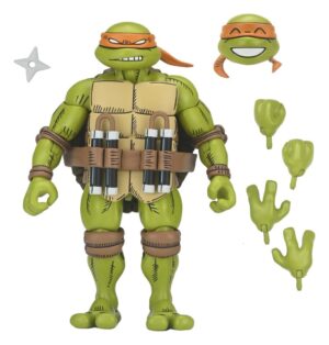 Teenage Mutant Ninja Turtles x Usagi Yojimbo Ultimate Akció Figura Michelangelo 18 cm