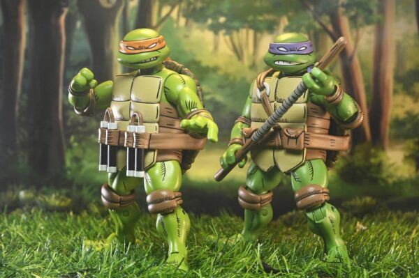 Teenage Mutant Ninja Turtles x Usagi Yojimbo Ultimate Akció Figura Michelangelo 18 cm