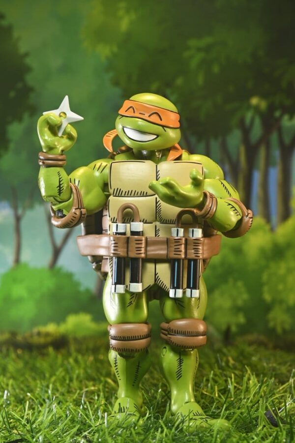 Teenage Mutant Ninja Turtles x Usagi Yojimbo Ultimate Akció Figura Michelangelo 18 cm