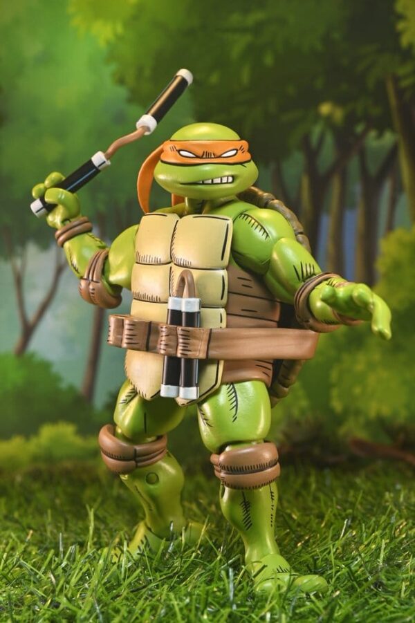 Teenage Mutant Ninja Turtles x Usagi Yojimbo Ultimate Akció Figura Michelangelo 18 cm