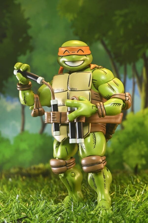 Teenage Mutant Ninja Turtles x Usagi Yojimbo Ultimate Akció Figura Michelangelo 18 cm