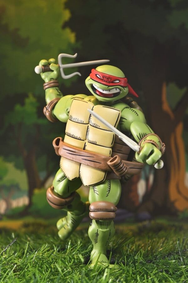 Teenage Mutant Ninja Turtles x Usagi Yojimbo Ultimate Akció Figura Raphael 18 cm